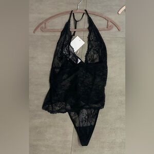 Zara Black Lace Chemise